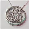 Image 1 : JP926-141 SILVER CZ NECKLACE