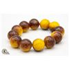 Image 2 : ASIAN SYNTHETIC BEESWAX AND BEADS BRACELET