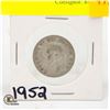 Image 1 : 1952 CANADIAN QUARTER SILVER