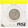 Image 2 : 1952 CANADIAN QUARTER SILVER