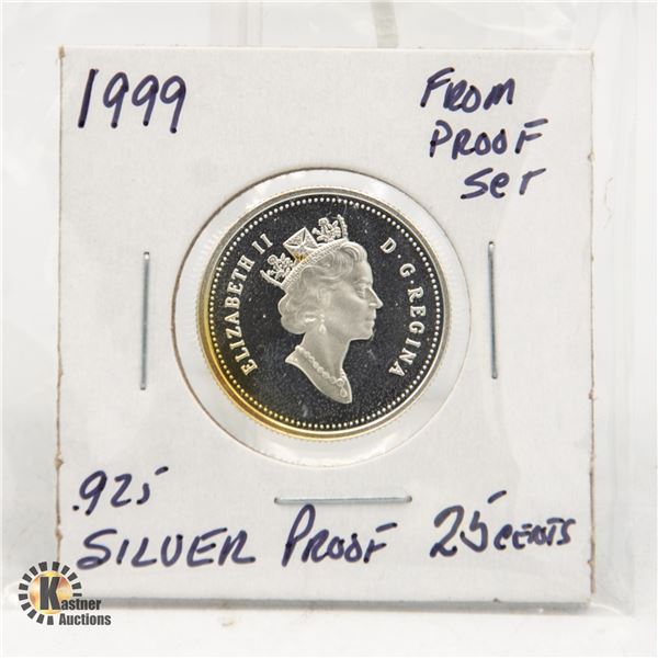 1999 SILVER 25 CENTS