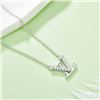 Image 3 : LV STYLE 925 STERLING SILVER MOISSANITE NECKLACE