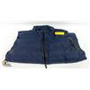 Image 1 : NEW MENS SMALL SIZE DARK BLUE PUFFER VEST