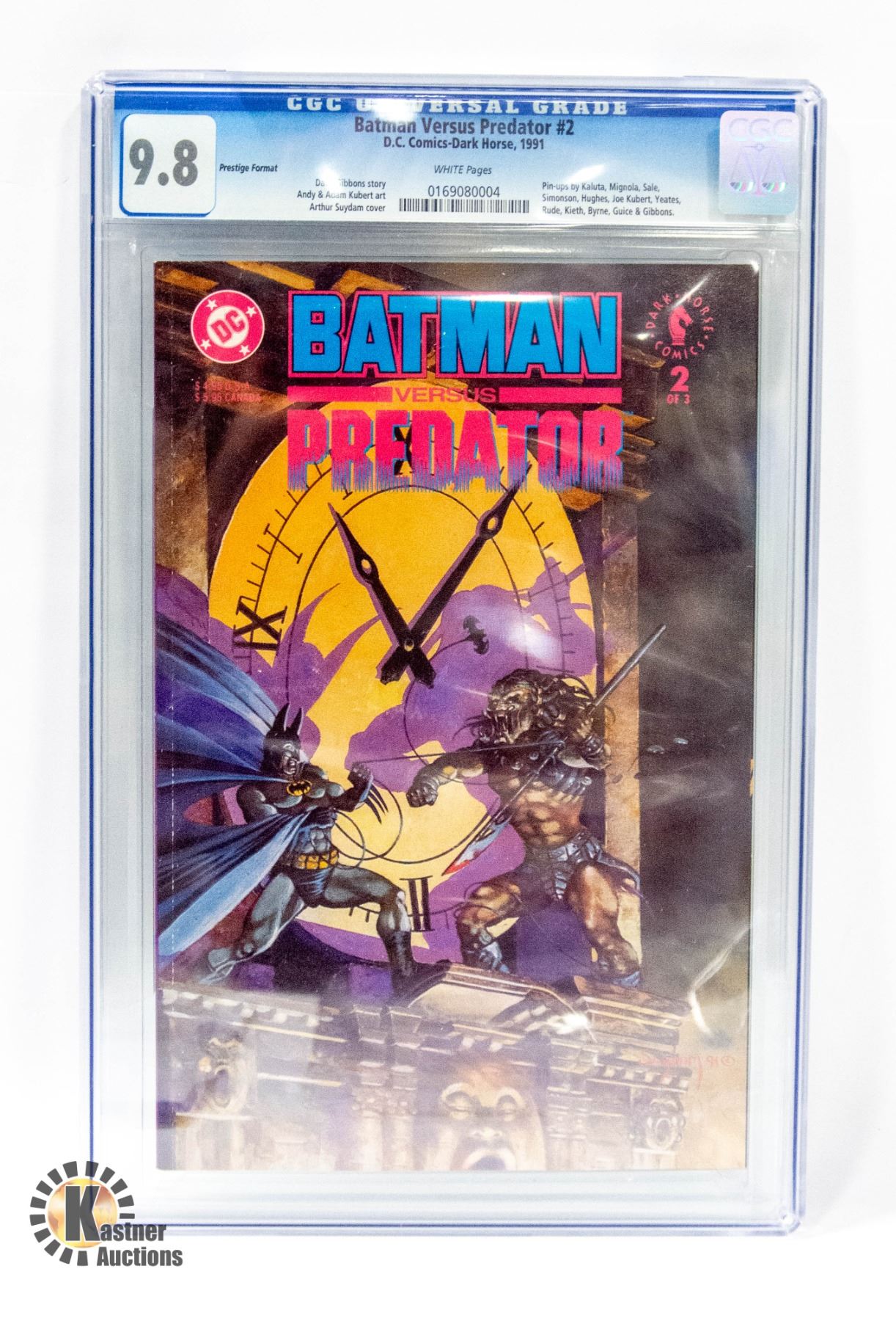 DC BATMAN VS PREDATOR #1 CGC COMIC