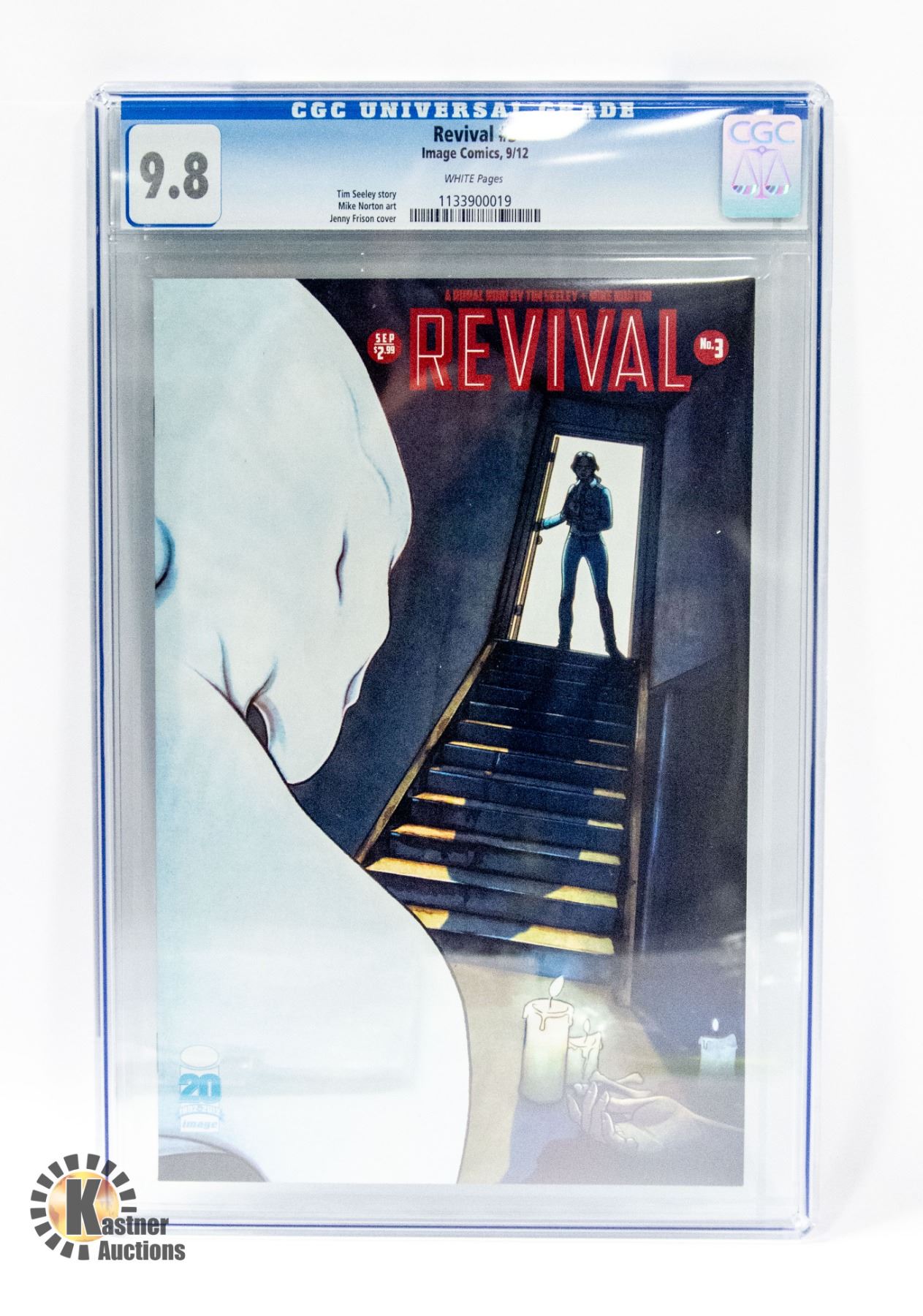 IMAGE REVIVAL 3 CGC COMIC Image revival 3 cgc comic