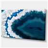 Image 2 : NEW DESIGNART PT14377-32-16 BLUE BRAZILIAN GEODE