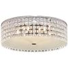 NEW BAZZ CEILING LIGHT FIXTURE WITH FAUX CRYSTALS