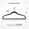 Image 1 : NEW 100 PACK OF ZOBER PREMIUM VELVET HANGERS