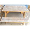 Image 1 : 1 OUTDOOR PICNIC TABLE 32"X 27"