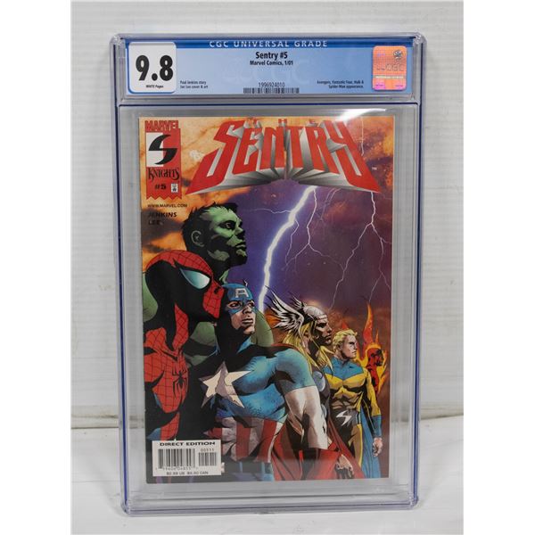MARVEL SENTRY #5 CGC COMIC