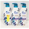 Image 1 : 3 BOTTLES OF HEAD & SHOULDERS SHAMPOO WITH