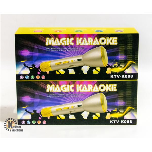 NEW (2) MAGIC KAROKE USB