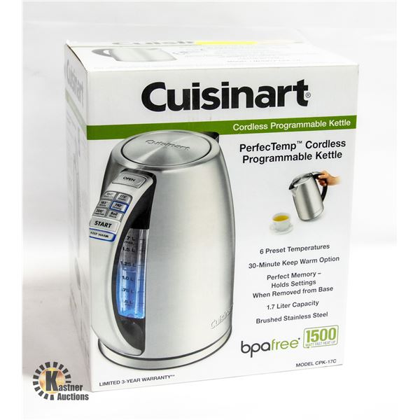 NEW CUISINART PERFECTEMP