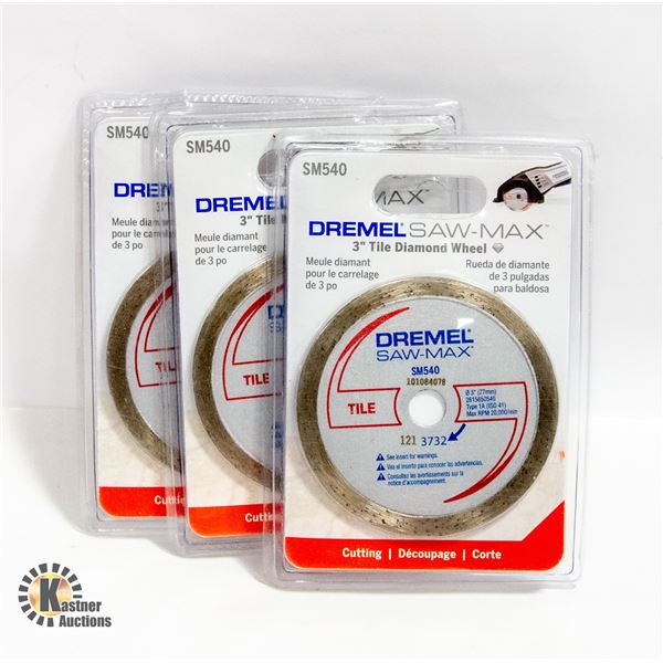 SEALED (3) DREMEL SAW MMAX