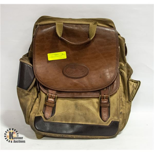 LEATHER MADE BACK PACK