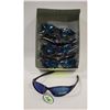 12 PAIRS NAVY BLUE SPORT SUNGLASSES