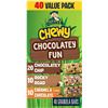 NEW QUAKER 40PCS VALUE PACK OF CHEWY CHOCOLATEY