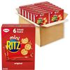 Image 1 : NEW CASE OF 12 BOXES OF MINI RITZ SNAK PAKS