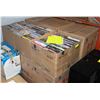 LARGE PALLET WITH 24 BOXES OF DVDS/MOVIES