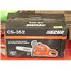 Image 1 : NEW IN BOX ECHO CS-352 GAS POWERED CHAINSAW