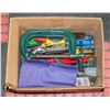 BOX OF ASSORTED TOOLS