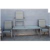 Image 1 : UNCLAIMED PATIO TABLE WITH 6 CHAIRS