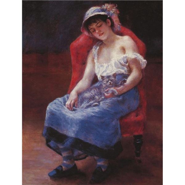 Renoir - A Girl Asleep