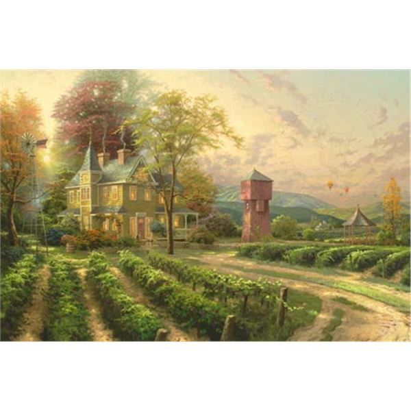 Abundant Harvest by Thomas Kinkade