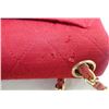 Image 6 : Chanel Red Quilted Canvas CC Mini Square Flap Shoulder Bag