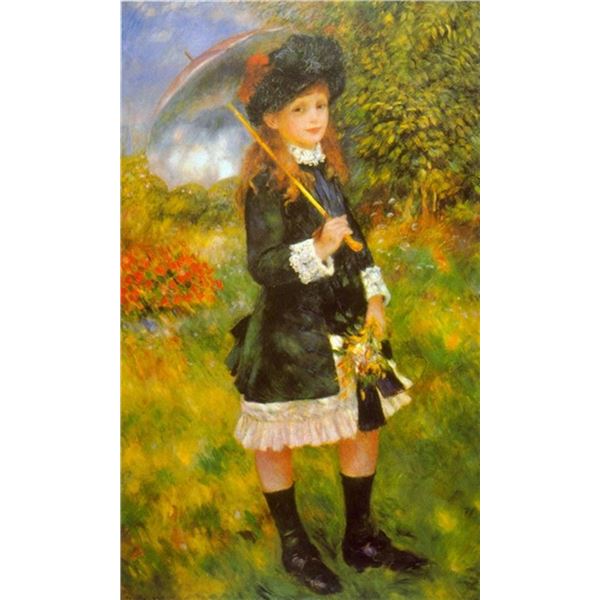 Renoir - Girl With Parasol