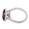 Image 2 : 2.42ct Pink Tourmaline 14 K White  Gold Ring