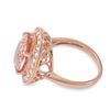 Image 2 : 5.04ct Morganite 14 K Rose Gold Ring