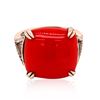 Image 1 : 7.26ct Natural COR 14K Rose Gold 5.2gm Ring
