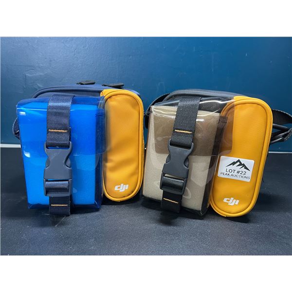 Lot of 2 DJI Drone/Camera Carrying Bags