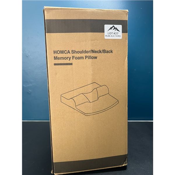 Lot of 1 Shoulder/Neck/Back Ergonomic Memory Foam Pillow