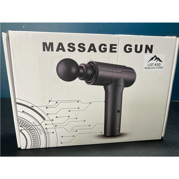 Lot of 1 Handheld Deep Tissue Massage Gun