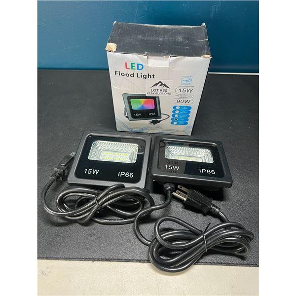 Lot of LED Flood/Work Lights - 2pack