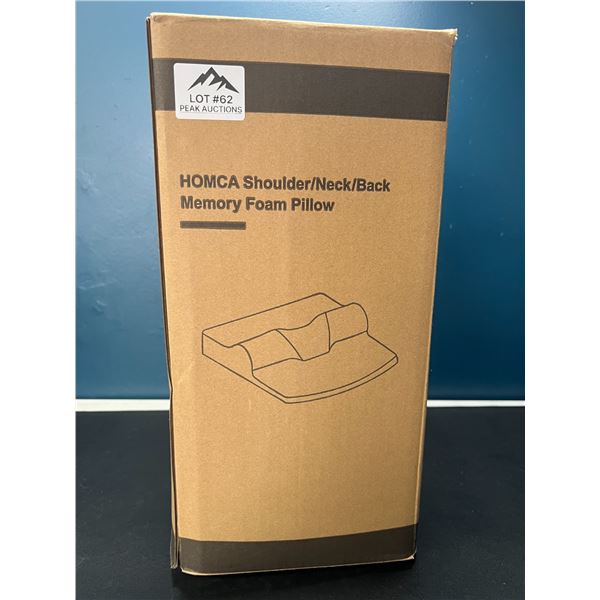 Lot of 1 Shoulder/Neck/Back Ergonomic Memory Foam Pillow