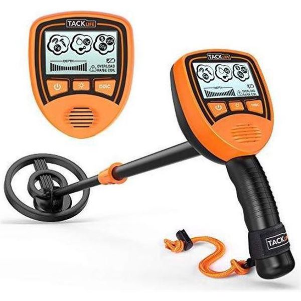 Lot of 1 TackLife Junior Metal Detector - Model: MMD03 - w/ Backlit LCD Display