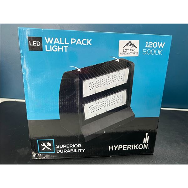 Lot of 1 Hyperikon LED Wall Light - 120W - 5000K