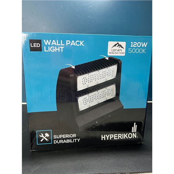 Lot of 1 Hyperikon LED Wall Light - 120W - 5000K