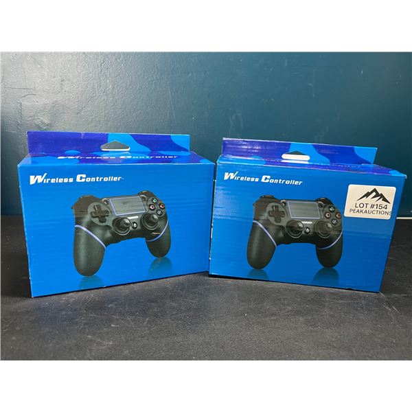 Lot of 2 Wireless Controllers for PS4