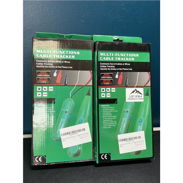 Lot of 2 Multi-Function Cable Trackers