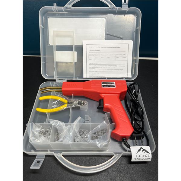 Lot of 1 Plastic Welding Gun Tool Kit