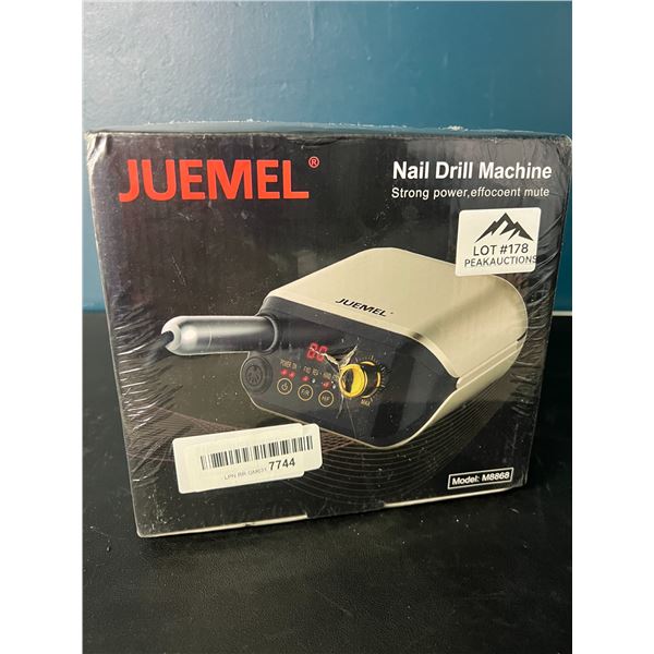 Lot of 1 Juemel Nail Drill Machine Model:M8868 - 35,000 RPM High Power Foot Pedal Nail Drill