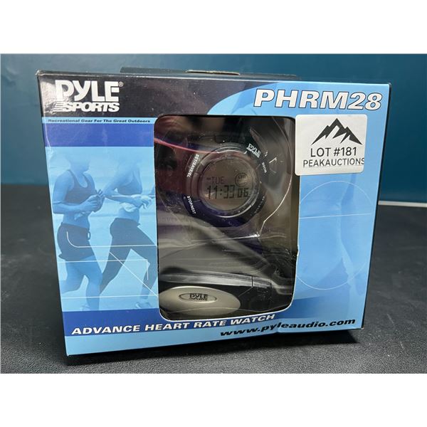 Lot of 1 Pyle Sports Advanced Heart Rate Watch