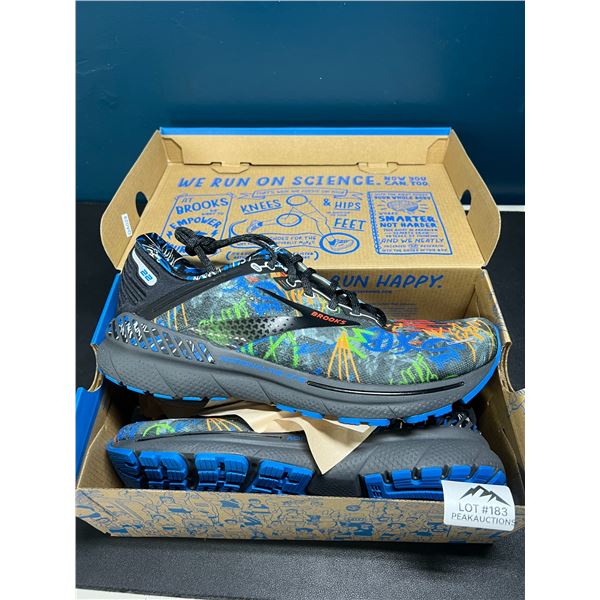 Lot of 1 Pair of Brooks Adrenaline GTS 22 Cushion Support Men's Shoes - Size 9.5