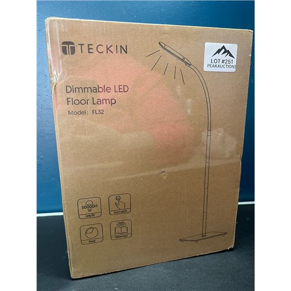 Lot of 1 Teckin Dimmable LED Floor Lamp