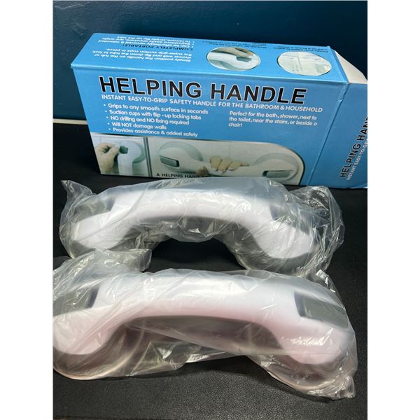 Lot of 2 Helping Handles - Instant Easy-To-Grip Safety Handles for Household/Bathroom - 2pcs/4 Total