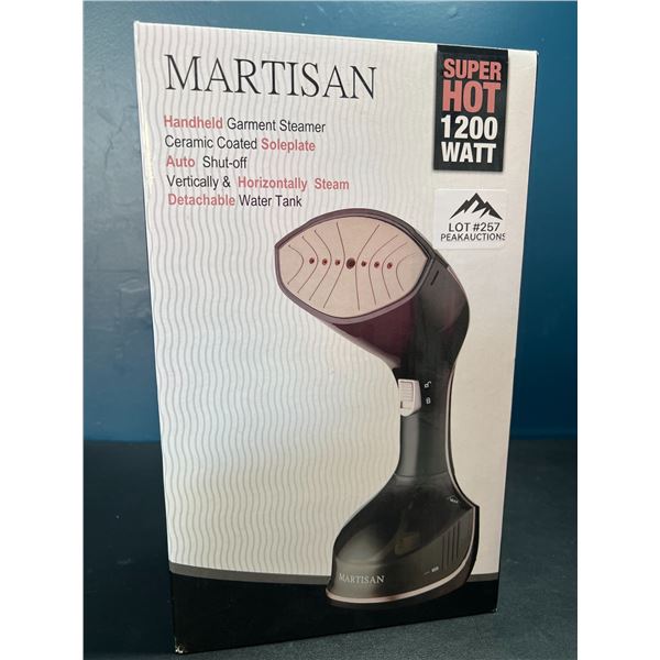 Lot of 1 Martisan Super Hot 1200Watt Handheld Garment/Clothes Steamer